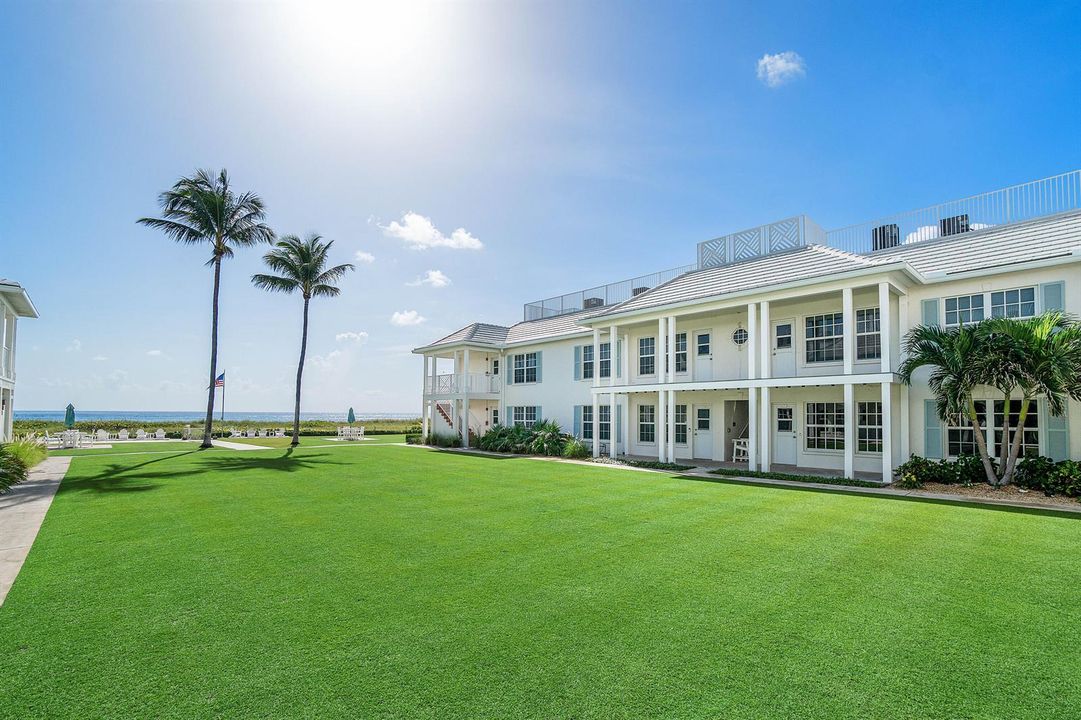 View from Green to Apartment