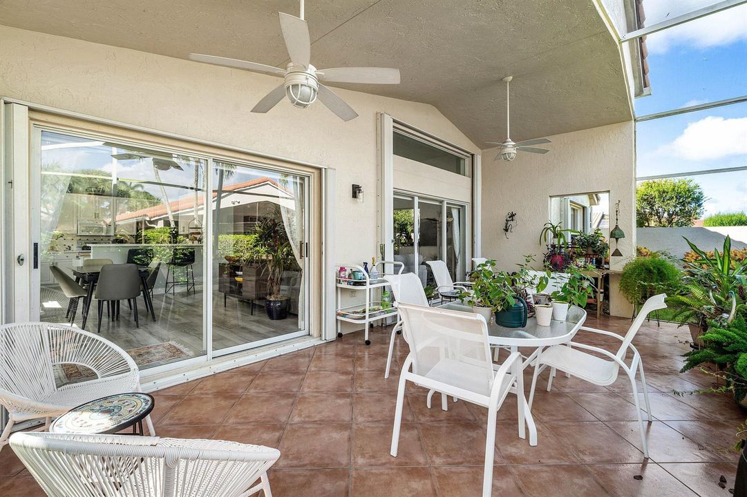 Covered patio