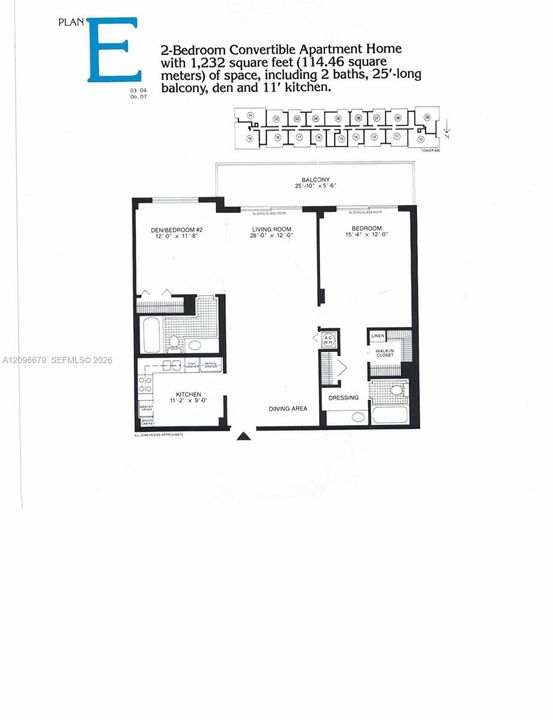 For Sale: $359,900 (2 beds, 2 baths, 1232 Square Feet)