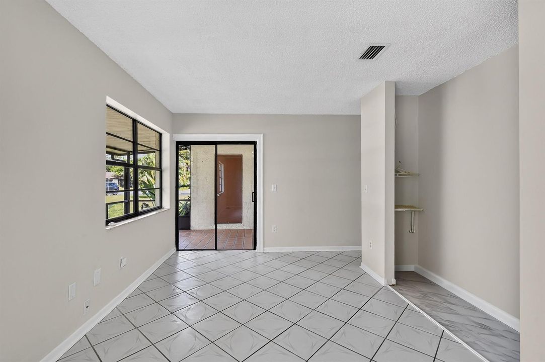Living room to Patio