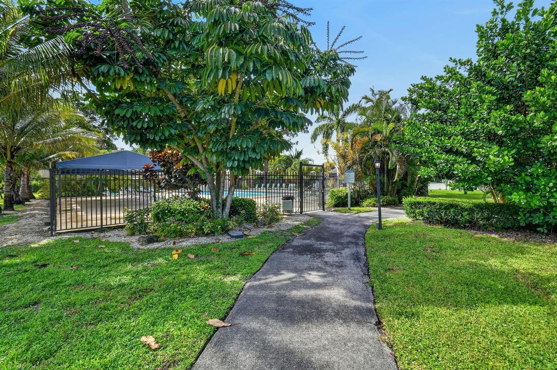 Walkway to Pool
