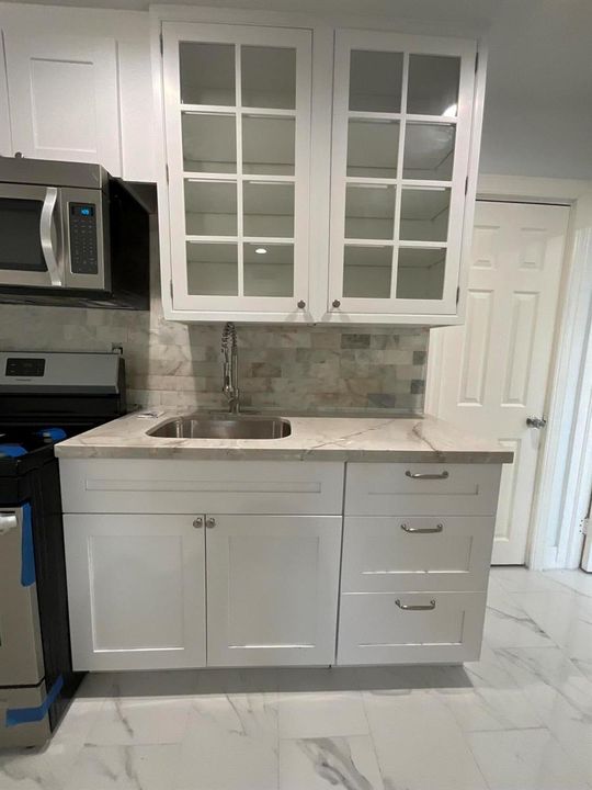 new cabinets