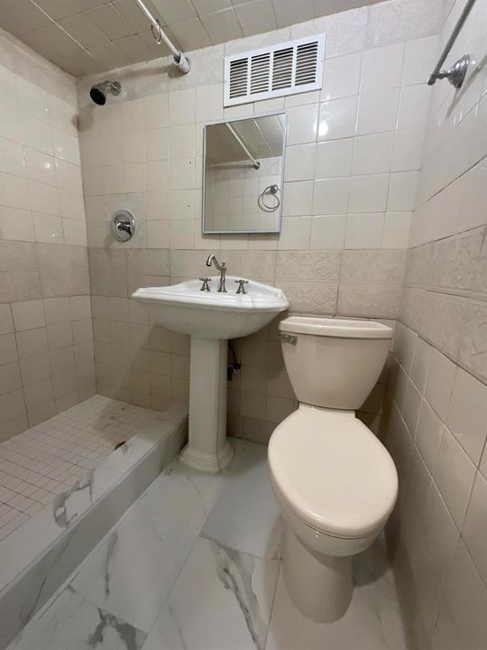 shower upgraded bathroom