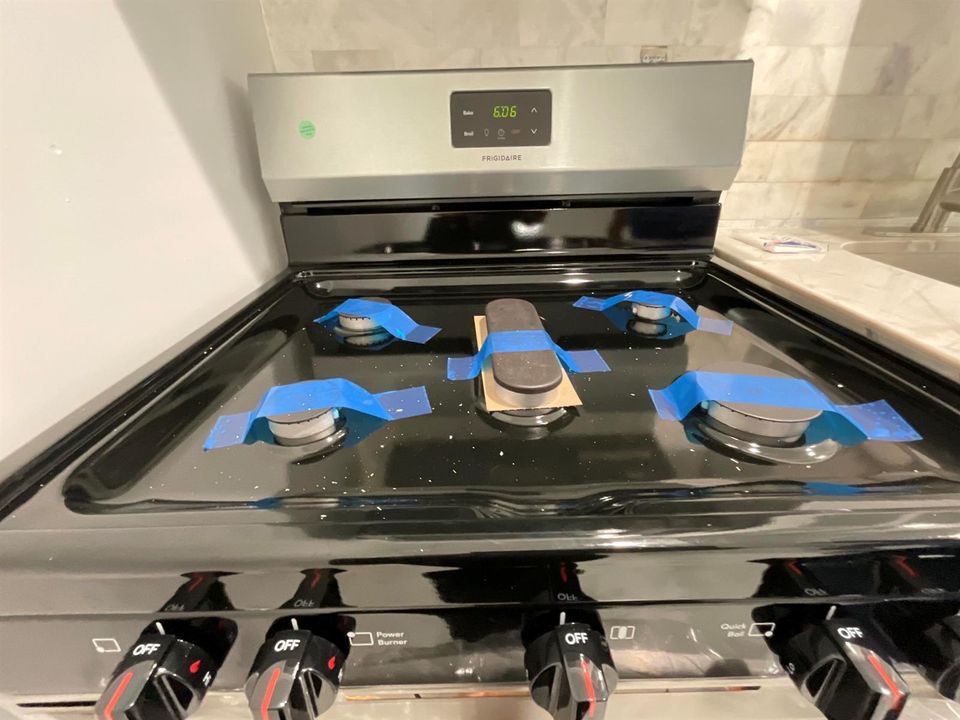 new gas stove