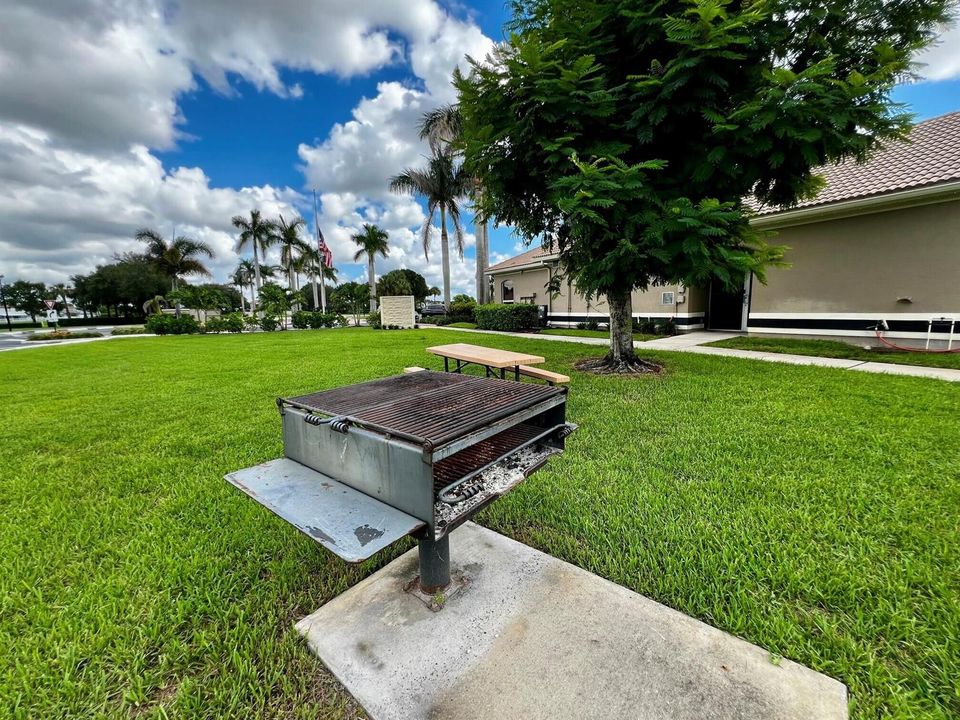 Barbeque area