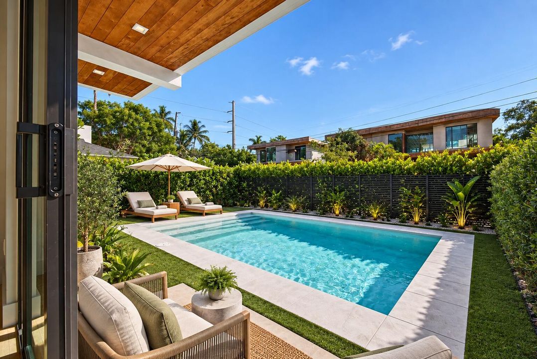Pool view 2