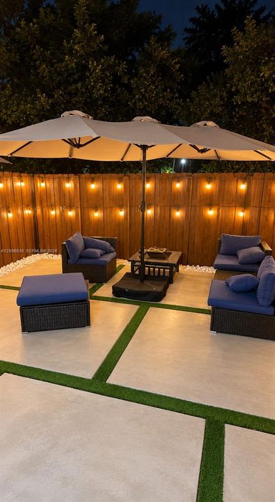 Patio night
