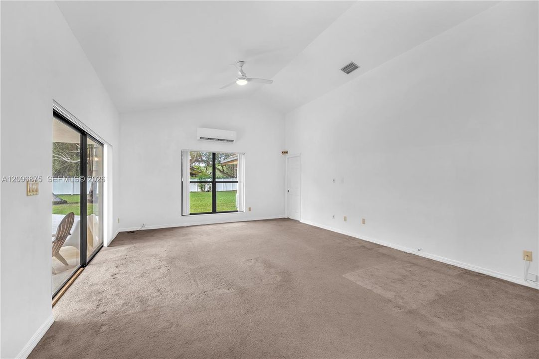 CARPET HAS BEEN RECENTLY REPLACED WITH VINYL PLANK FLOORING