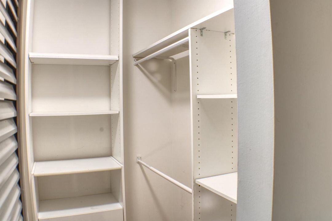 Master closet