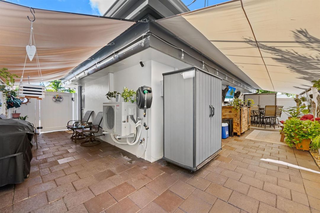 Unit A's Private Patio