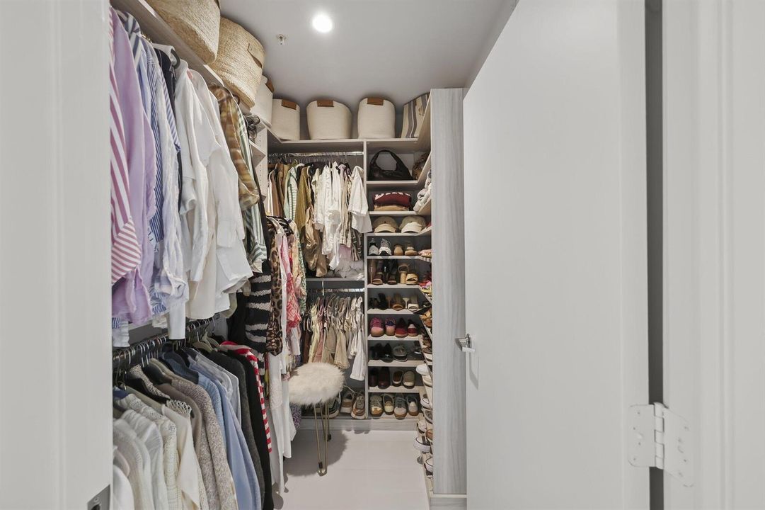 primary custom walk in closet