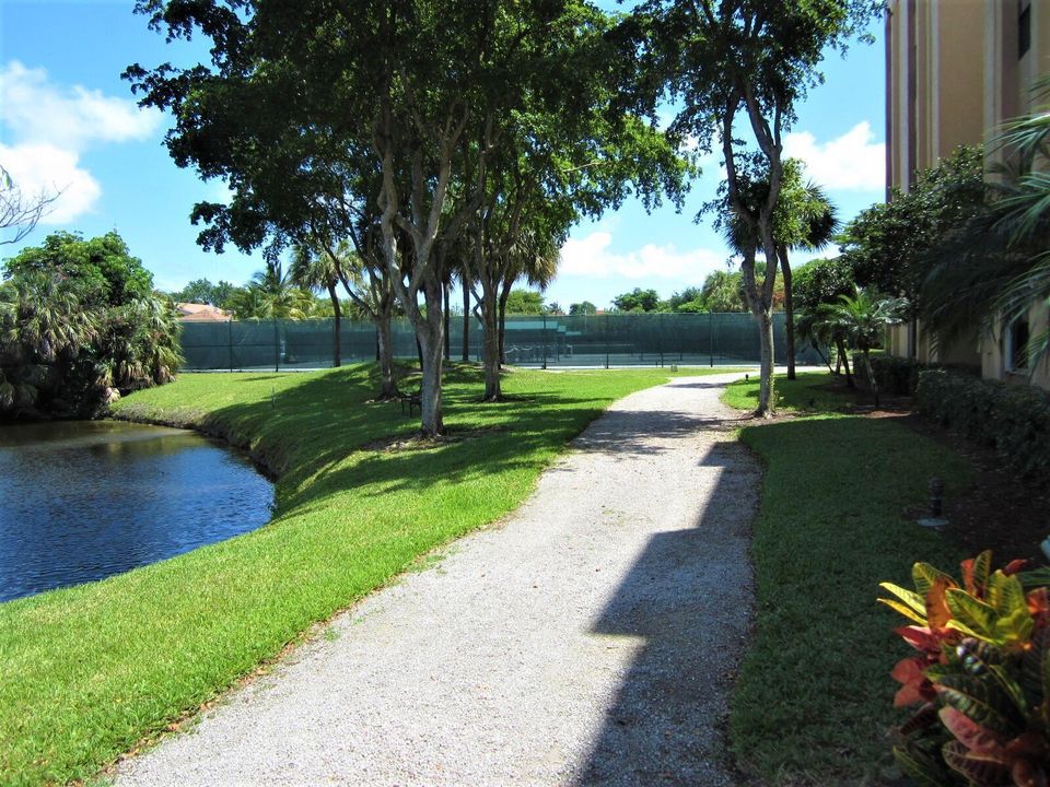 path around lake