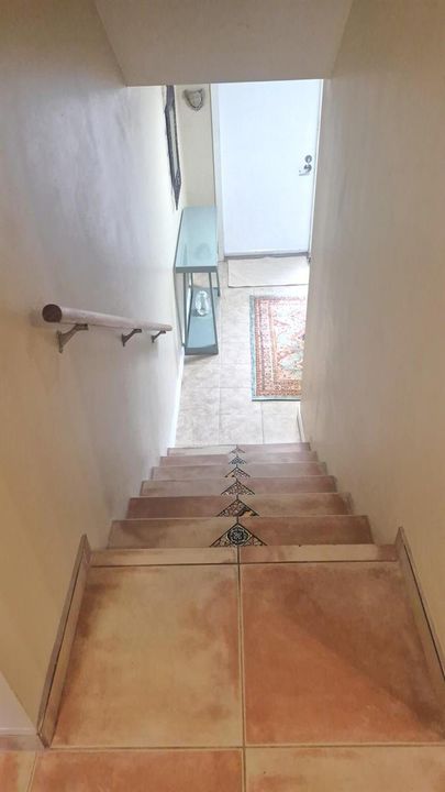 stairs to main level