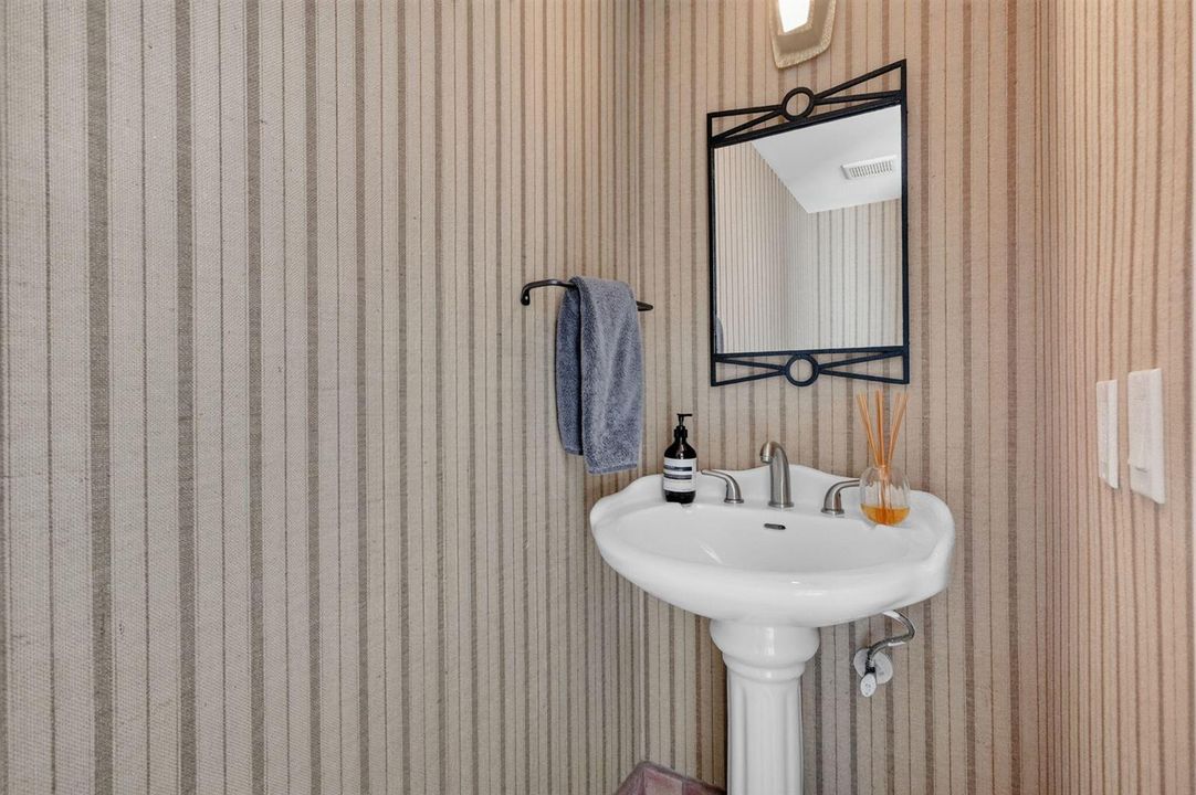Main level Half Bath