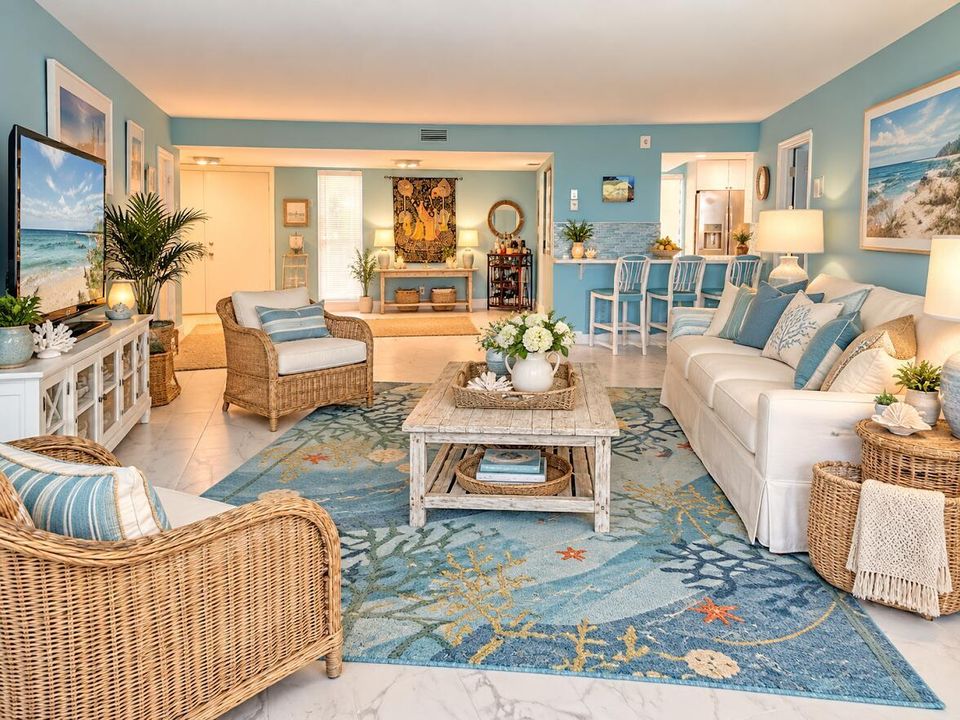 Staged Living Room..
