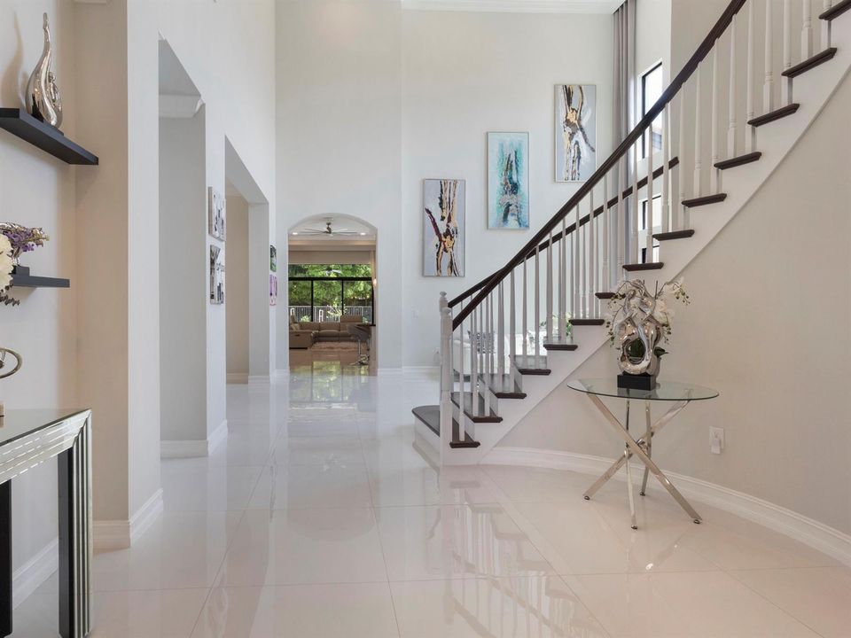 Foyer to Living Family
