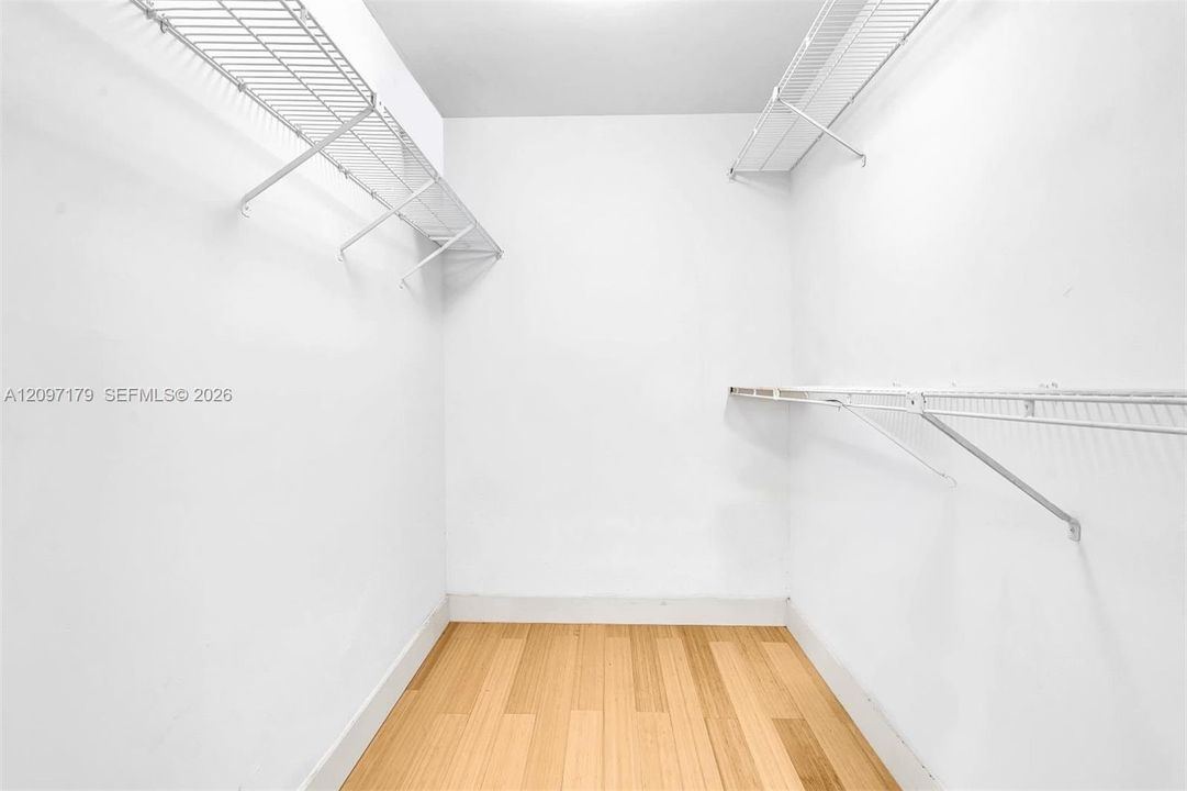 walk-in closet