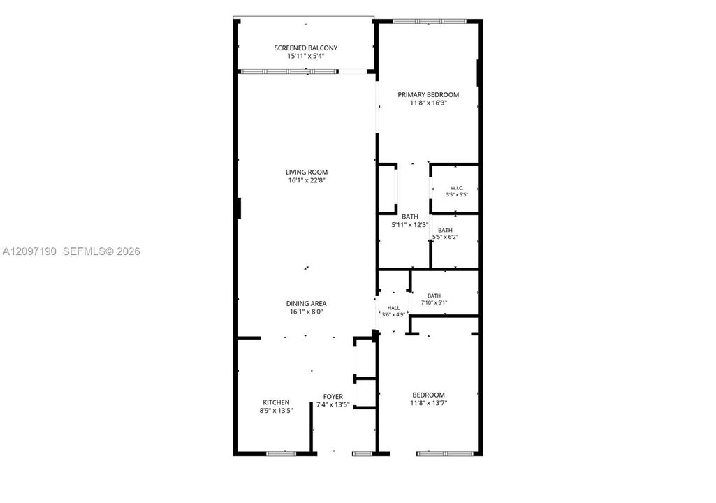 For Rent: $4,200 (2 beds, 2 baths, 1290 Square Feet)