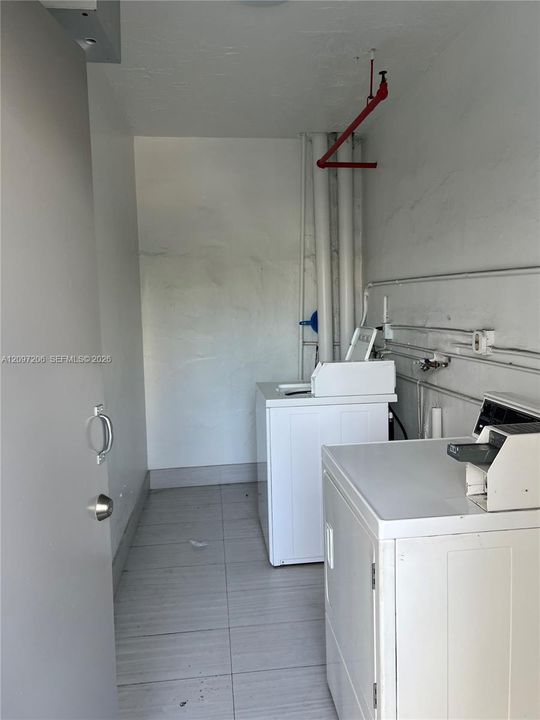 Laundry area on each floor