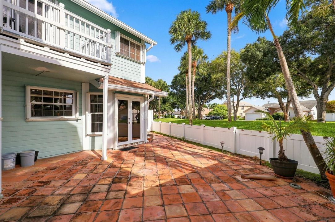 Fully Fenced-In Private Backyard
