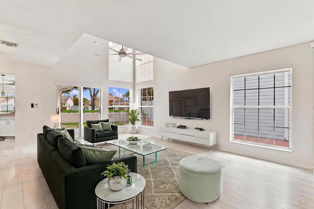 Living Room - Virtually Staged