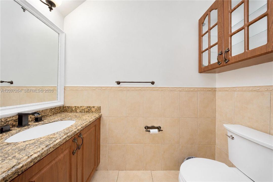 Half Bathroom downstairs