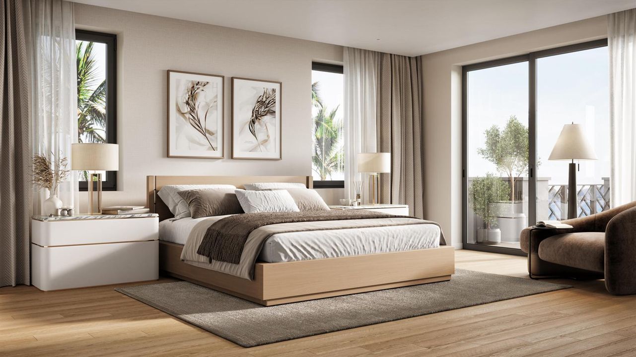 B1 architect_15 Spoonbill_master bedroom