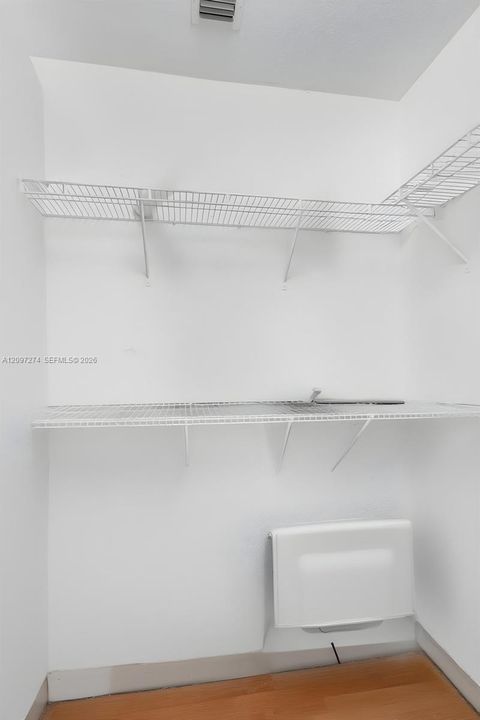Master closet