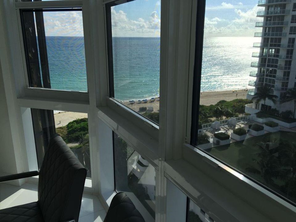Dining room view