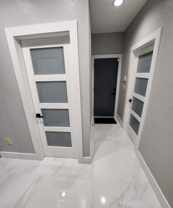 hall near garage