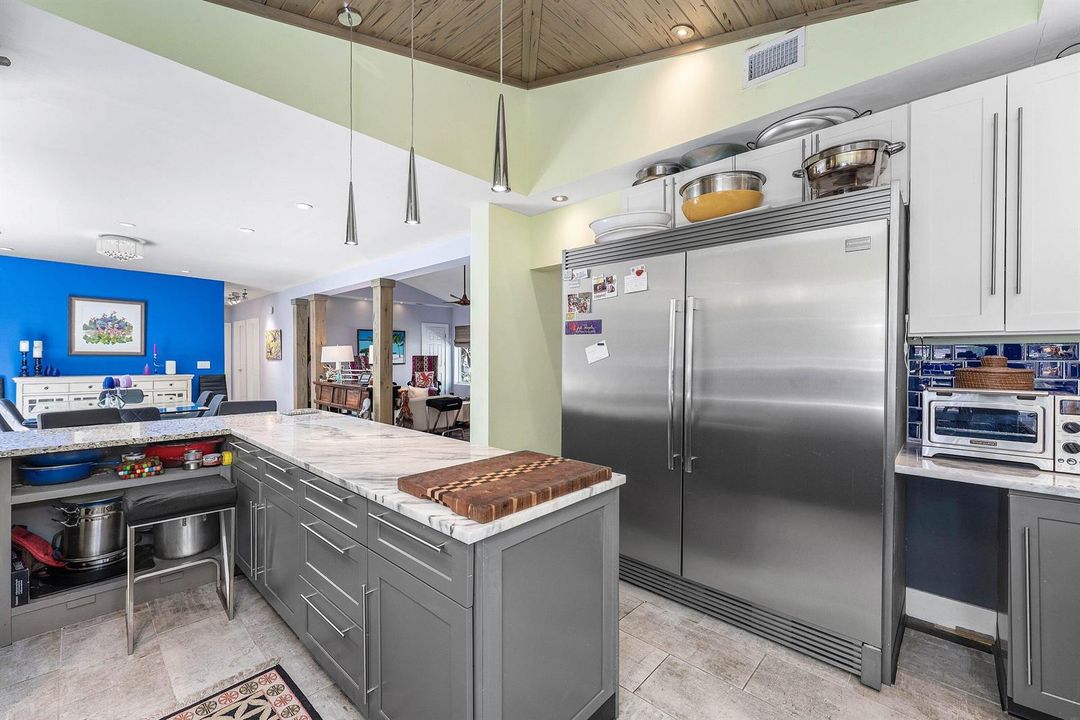 Double wide refridgerator/freezer