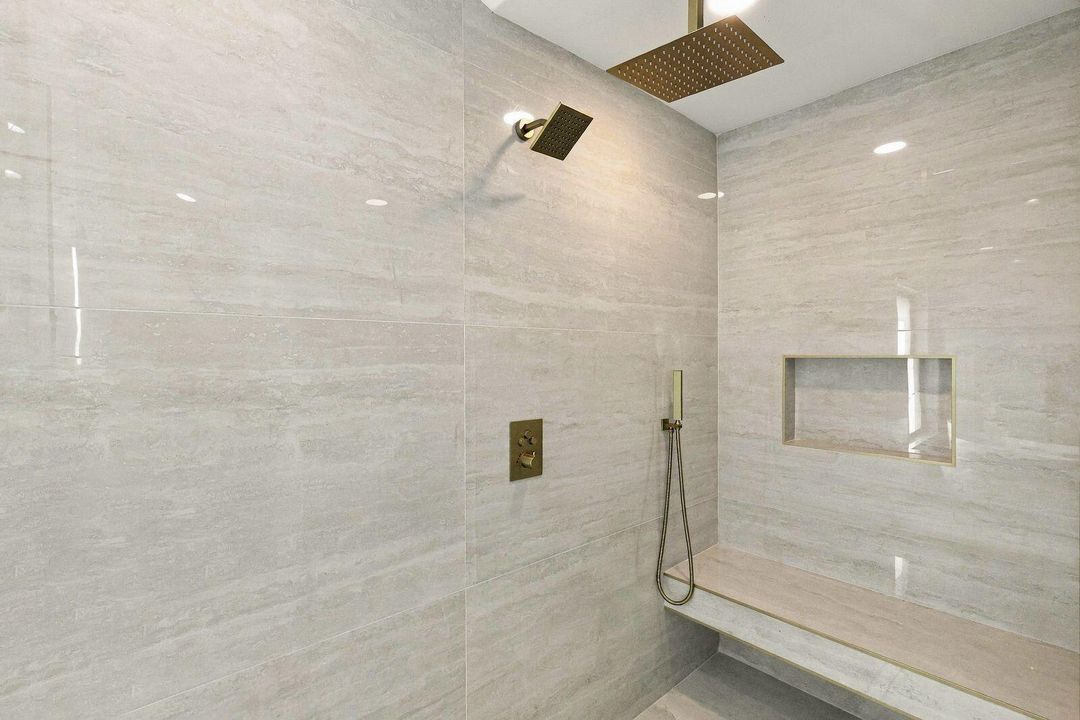 Primary spa shower