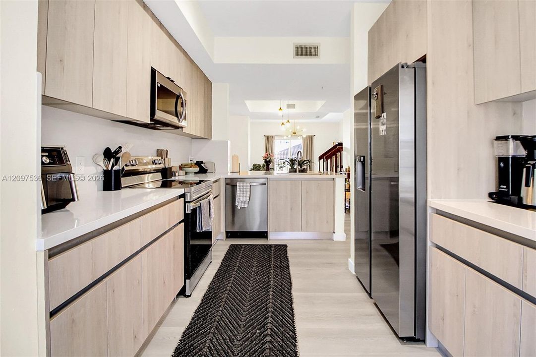 Stainless appliances