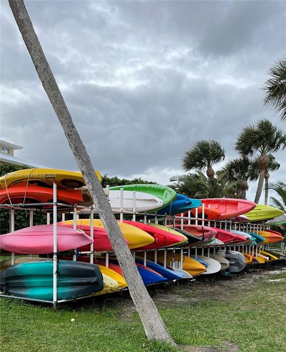 Kayak Storage