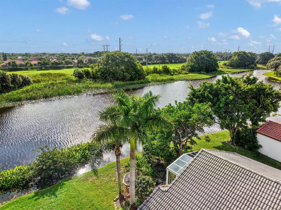 Aerial of Backyard