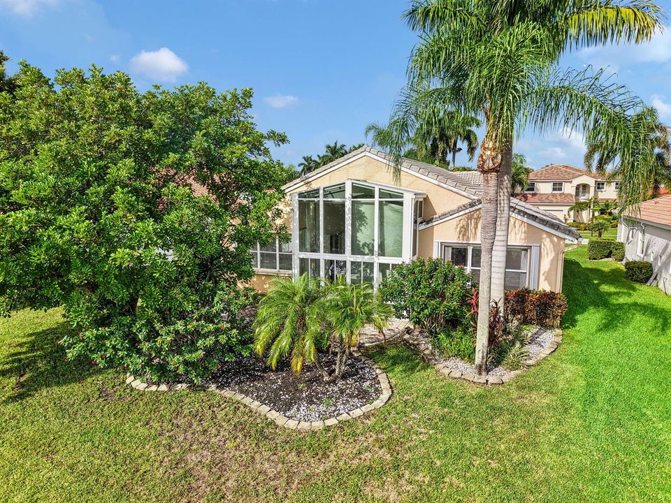 Aerial of Backyard
