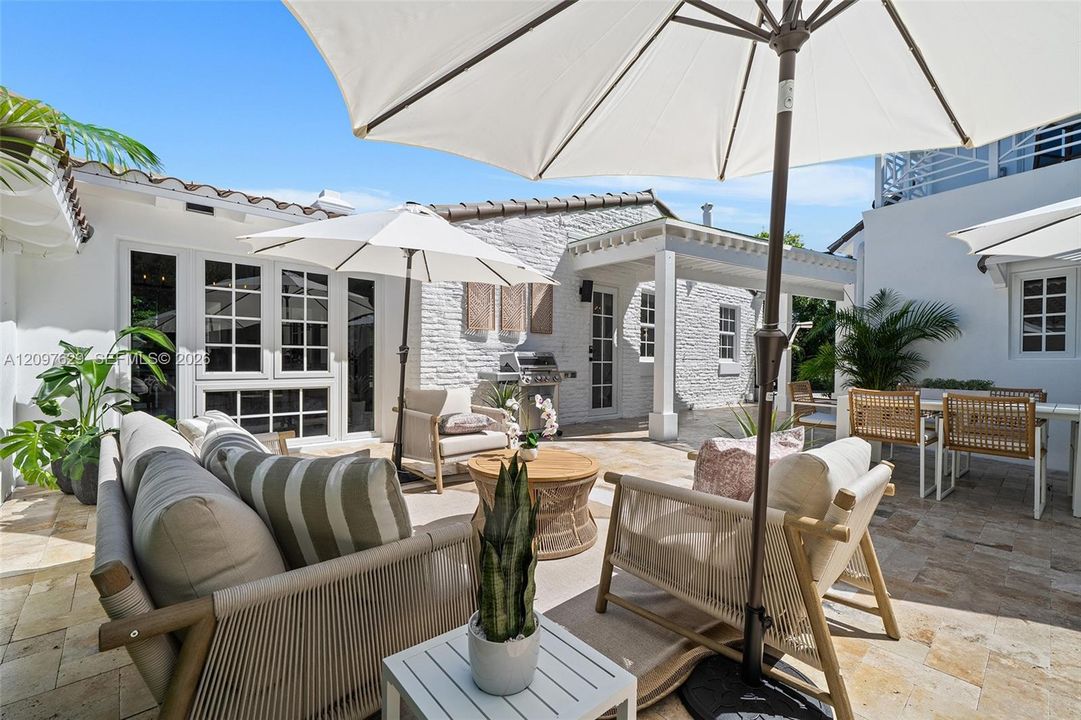 Bbq patio