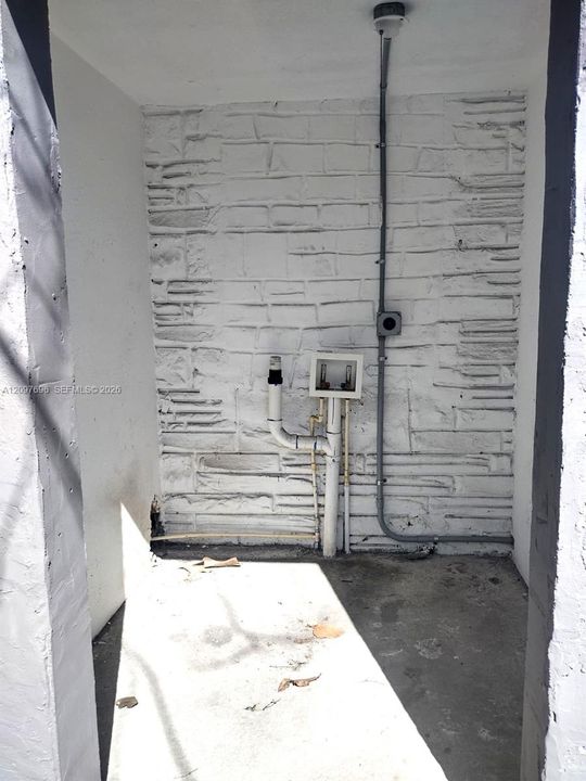 washer and dryer hookup