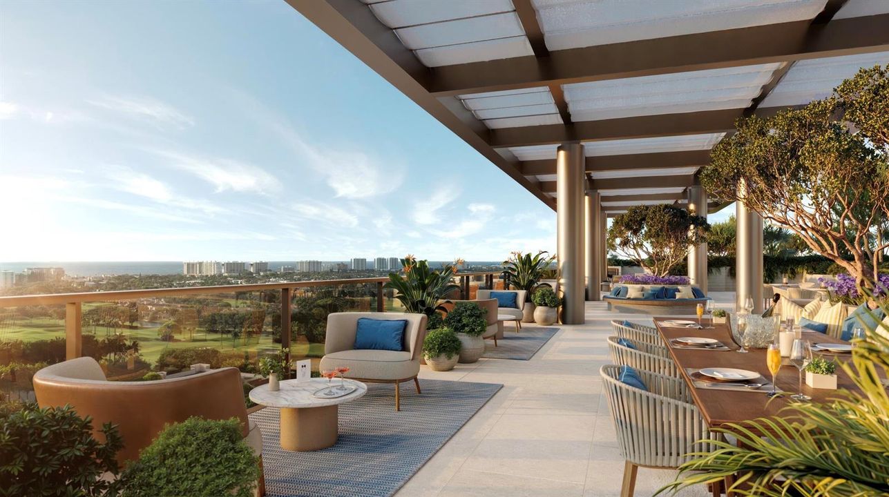 Rooftop Dining