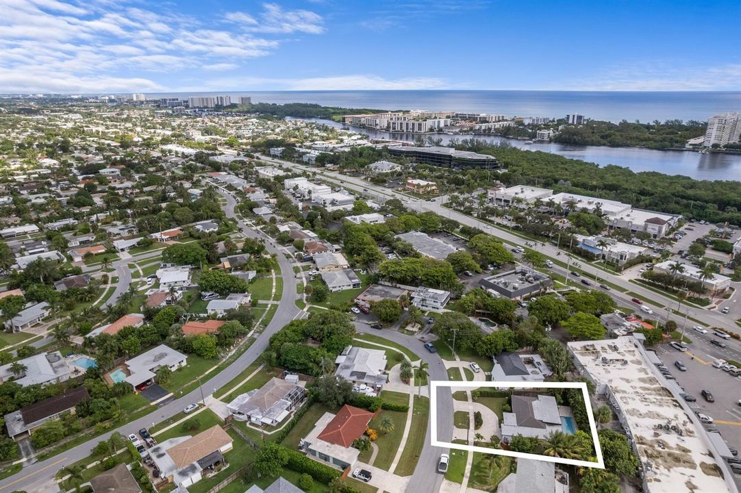Aerial Neighborhood View