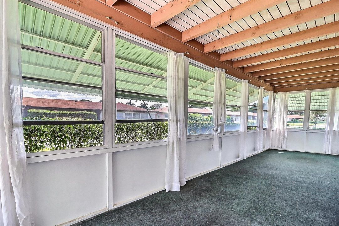 Enclosed Patio