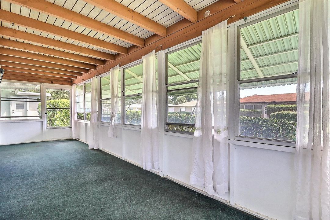 Enclosed Patio