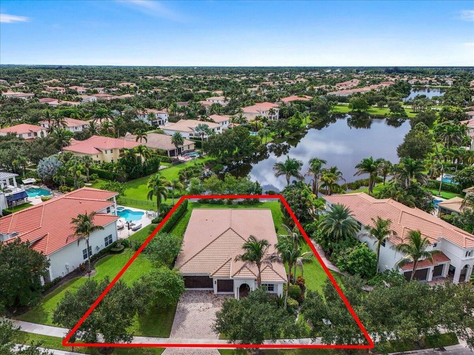 Aerial Highlighting the Property Locatio