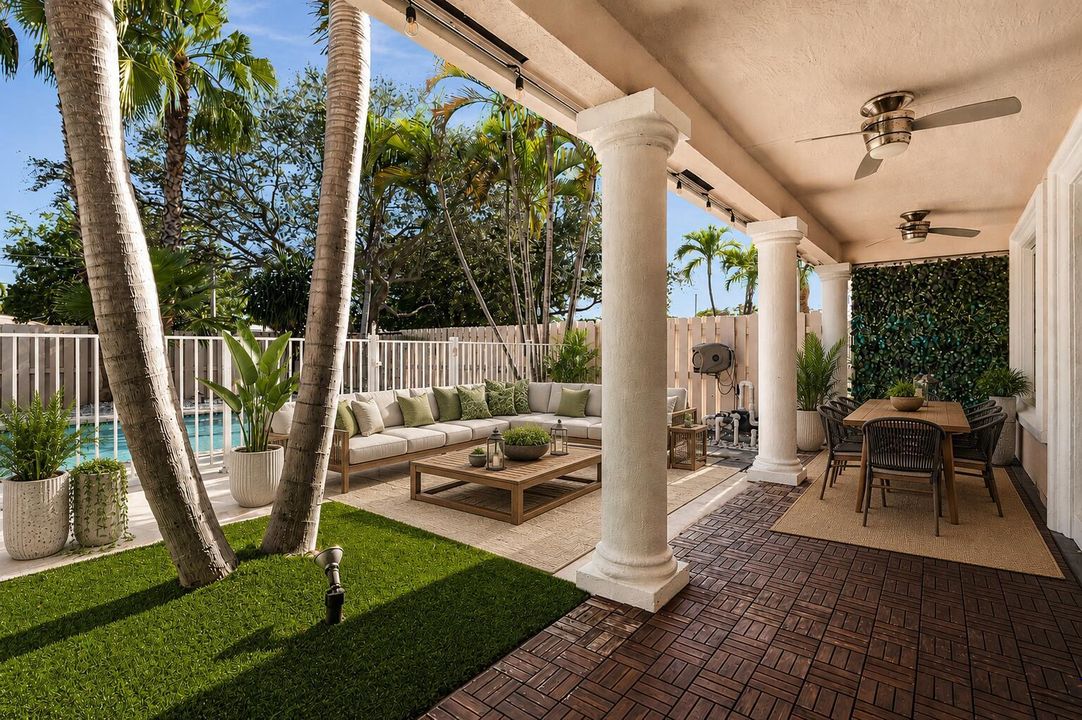 Backyard Virtual Staging