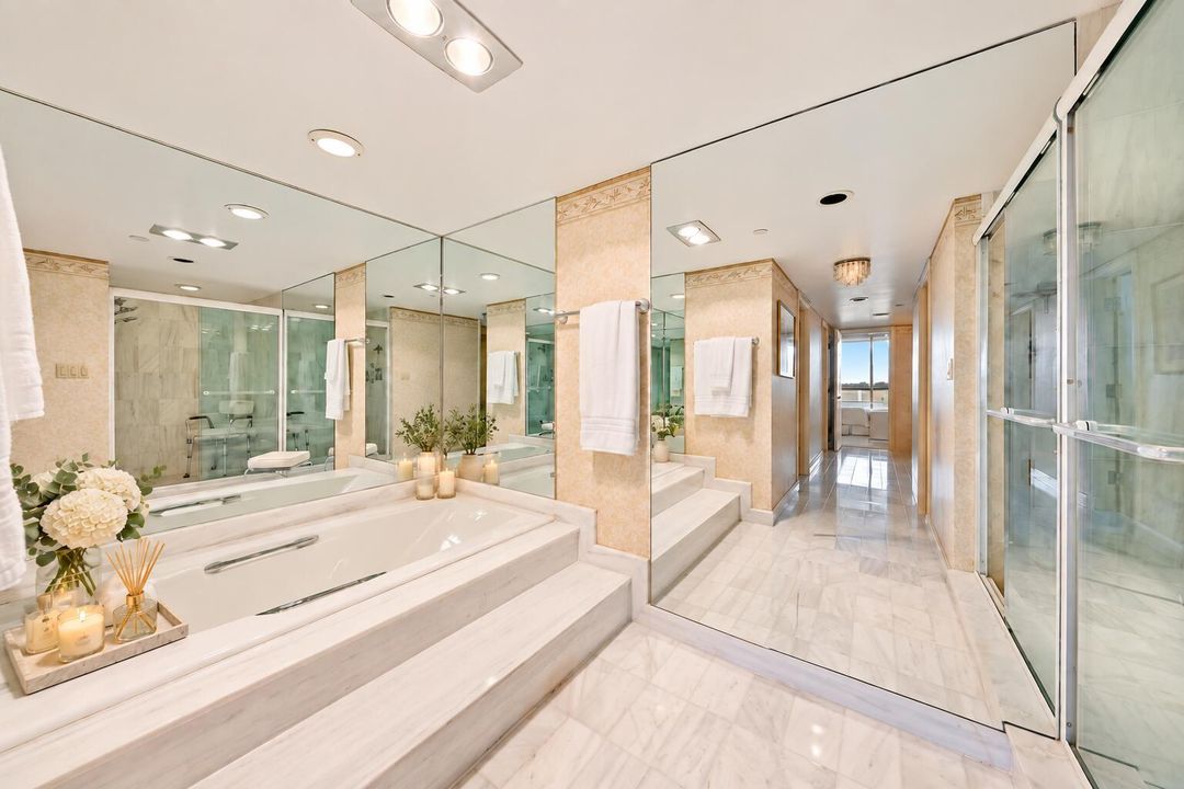 Primary Bath - Virtually Staged