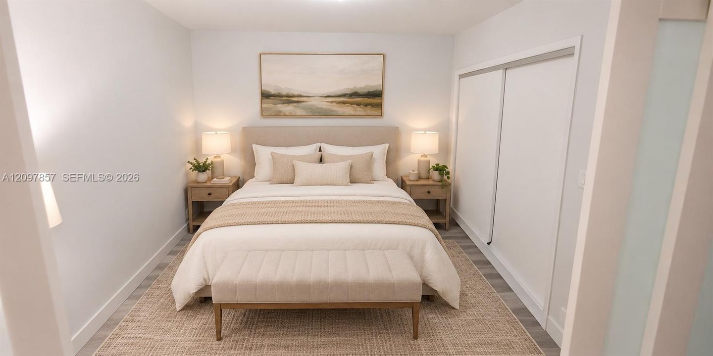 Virtual staging is for illustrative purposes only.