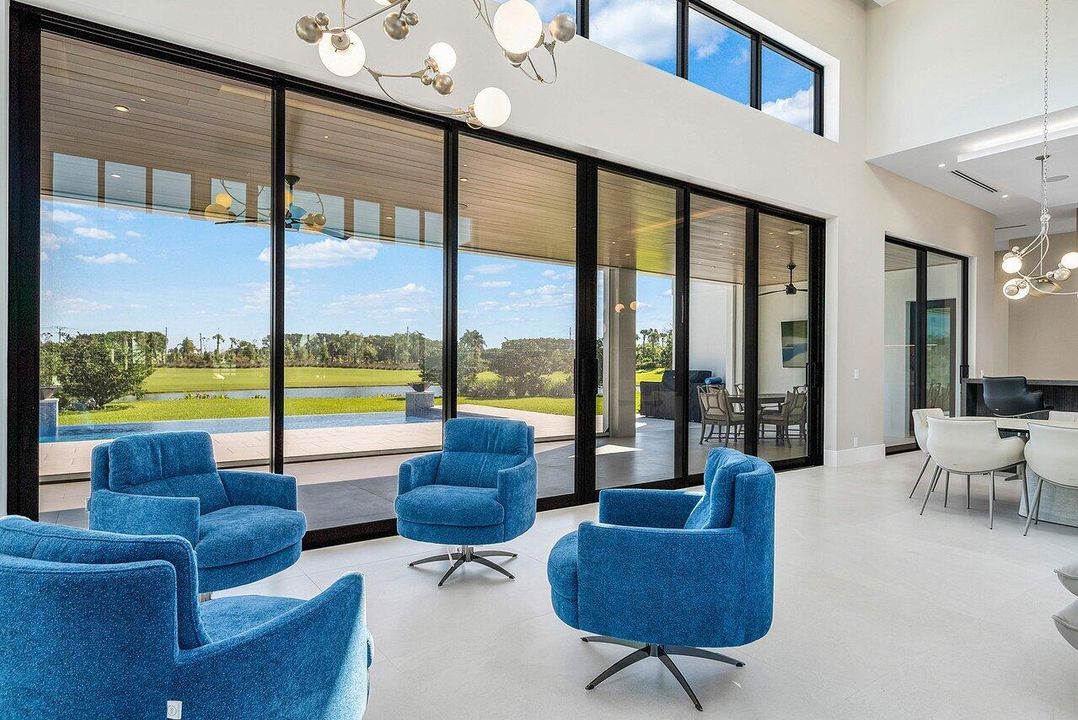 glass doors wall