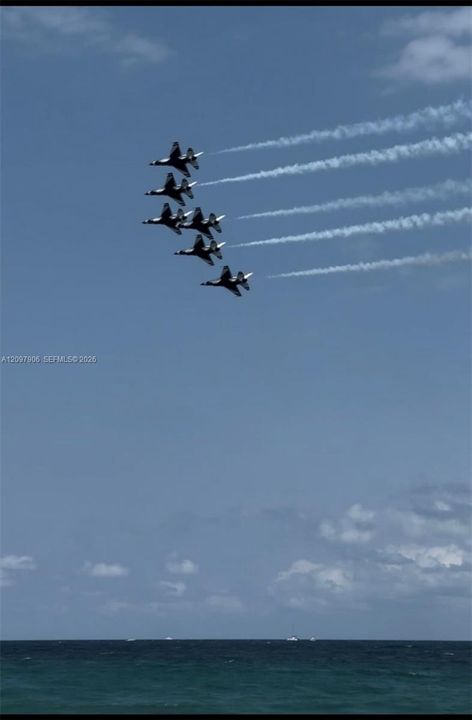 Watch Airshow from Balcony
