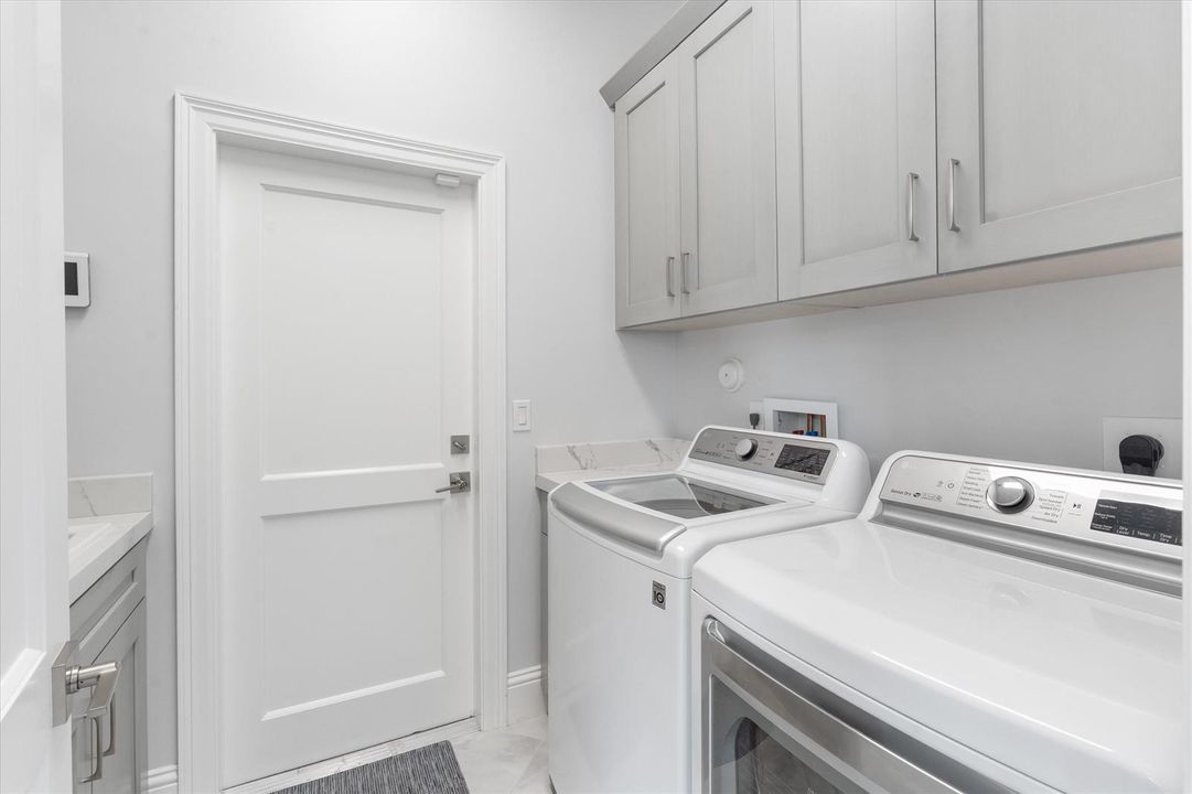 Convenient Laundry Room