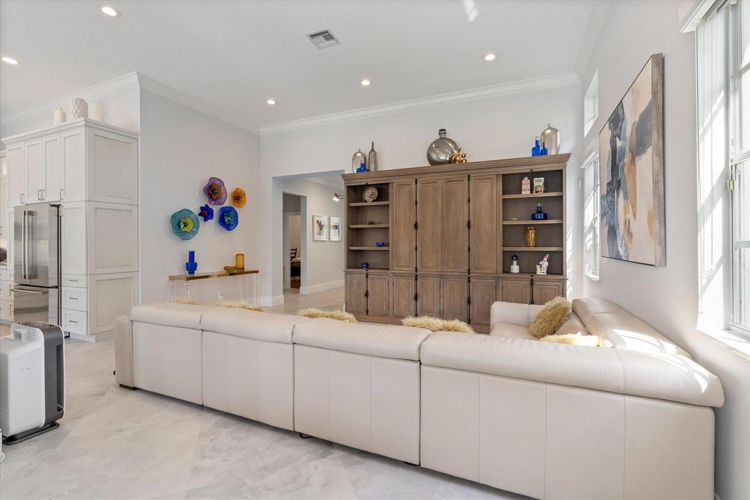 Open Living and Kitchen View
